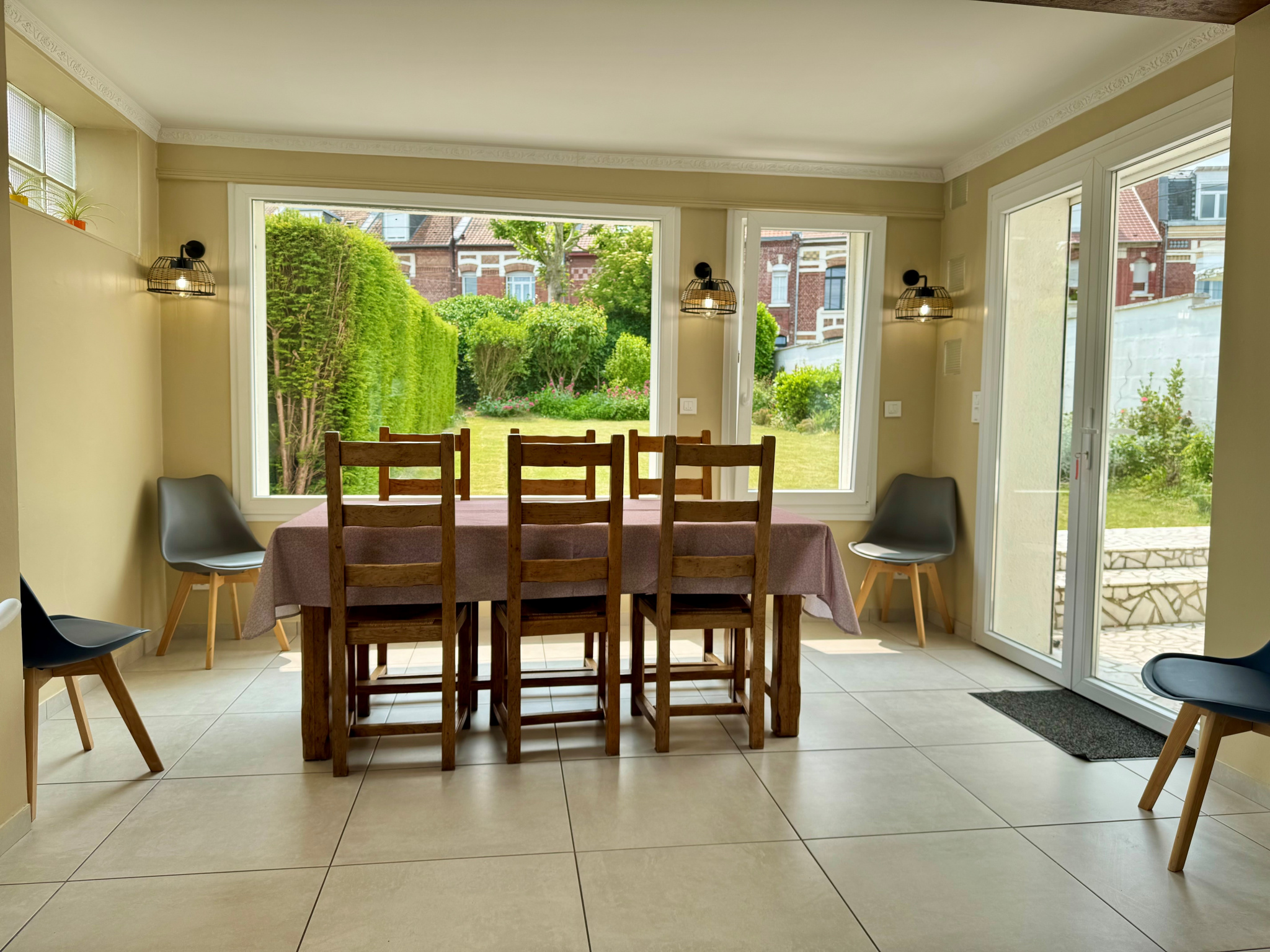 Immo80 – L'immobilier à Amiens et dans la Somme-Plain-pied – 100m2 – 3chbs – Jardin – Garage double