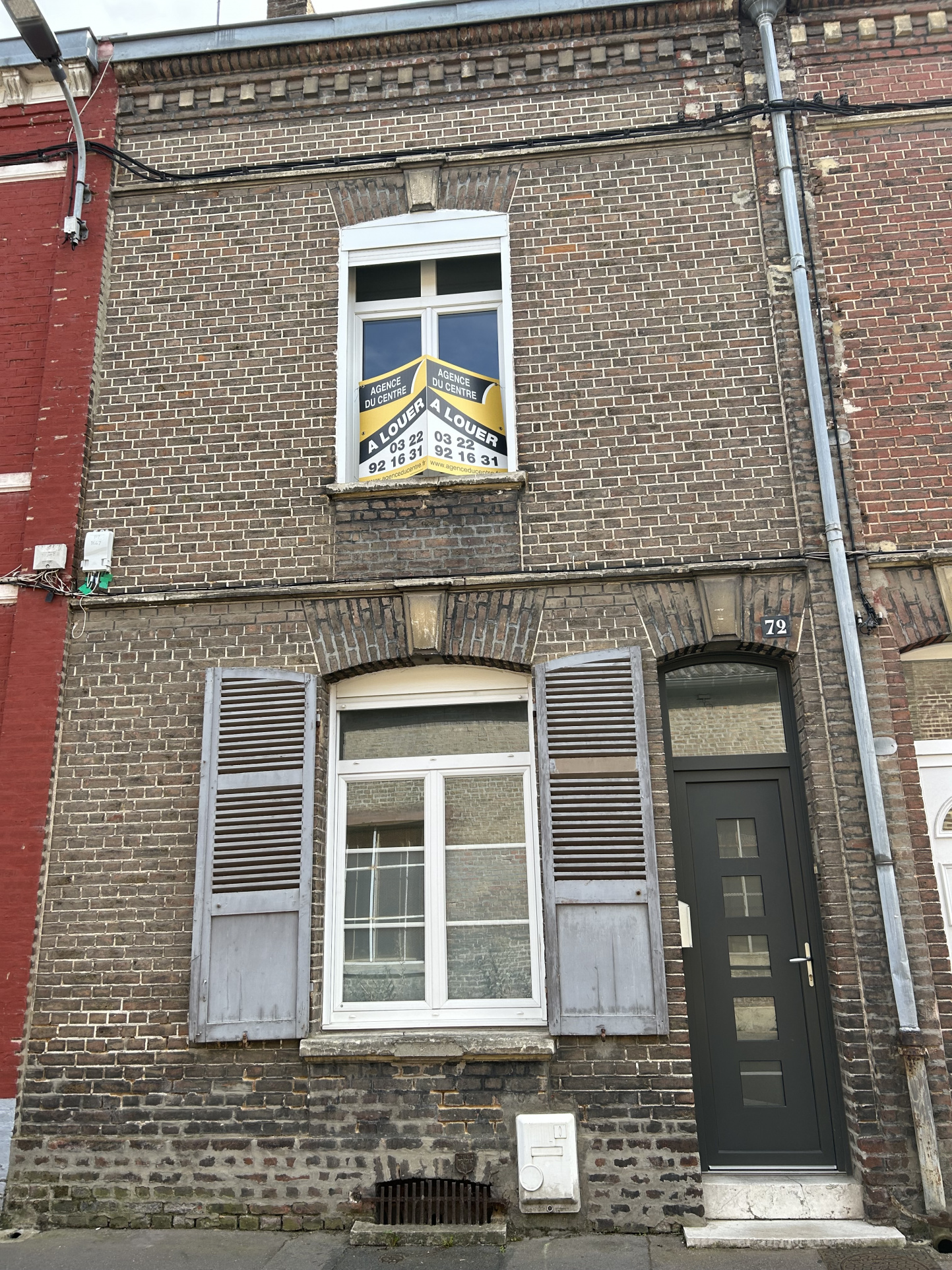 Immo80 – L'immobilier à Amiens et dans la Somme-MAISON T4/5  AVEC COUR  Gare /rue Jules Barni