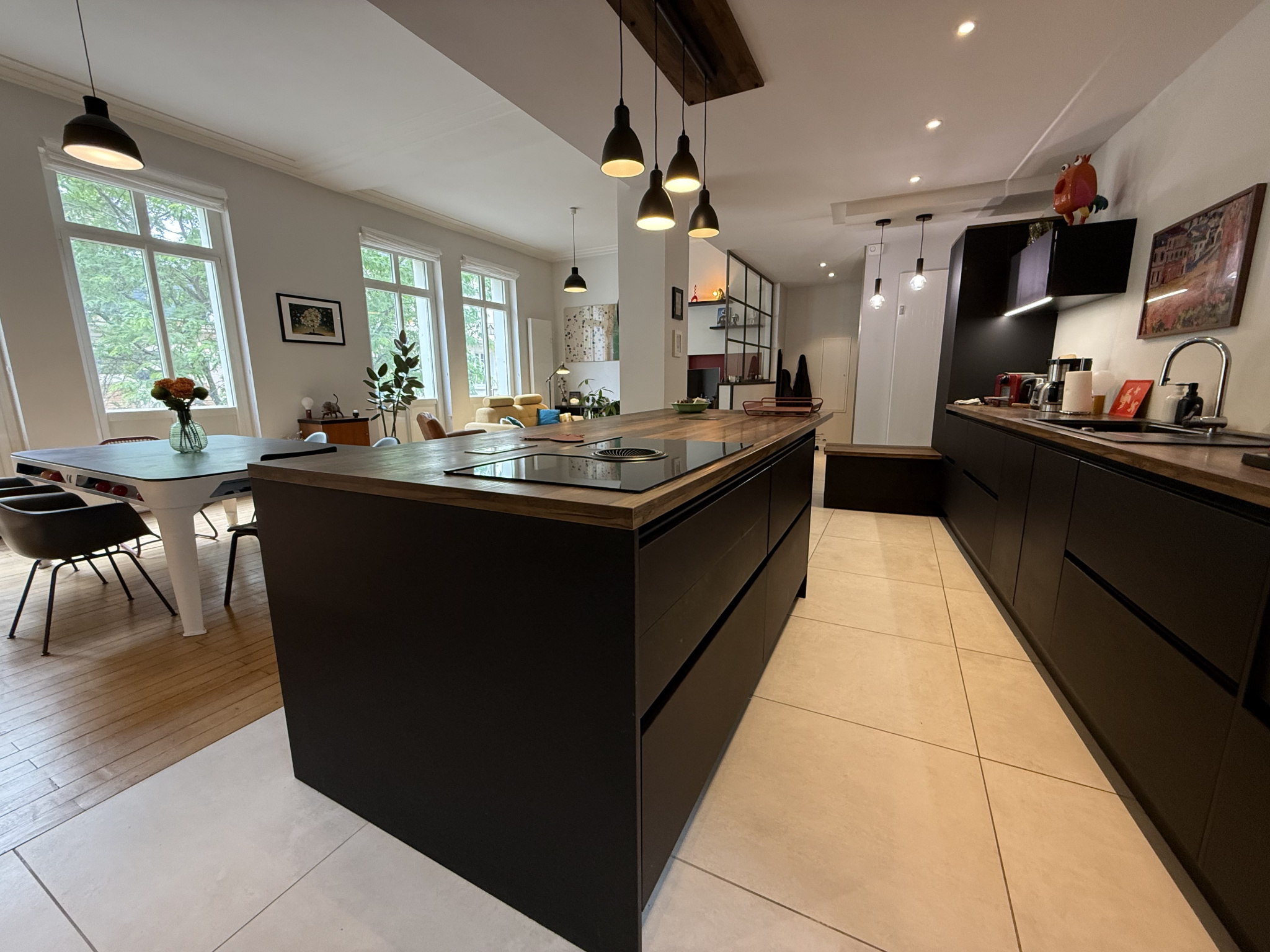 Immo80 – L'immobilier à Amiens et dans la Somme-T5 CENTRE VILLE 150 M2 COUR TERRASSE-PRIVATIVE