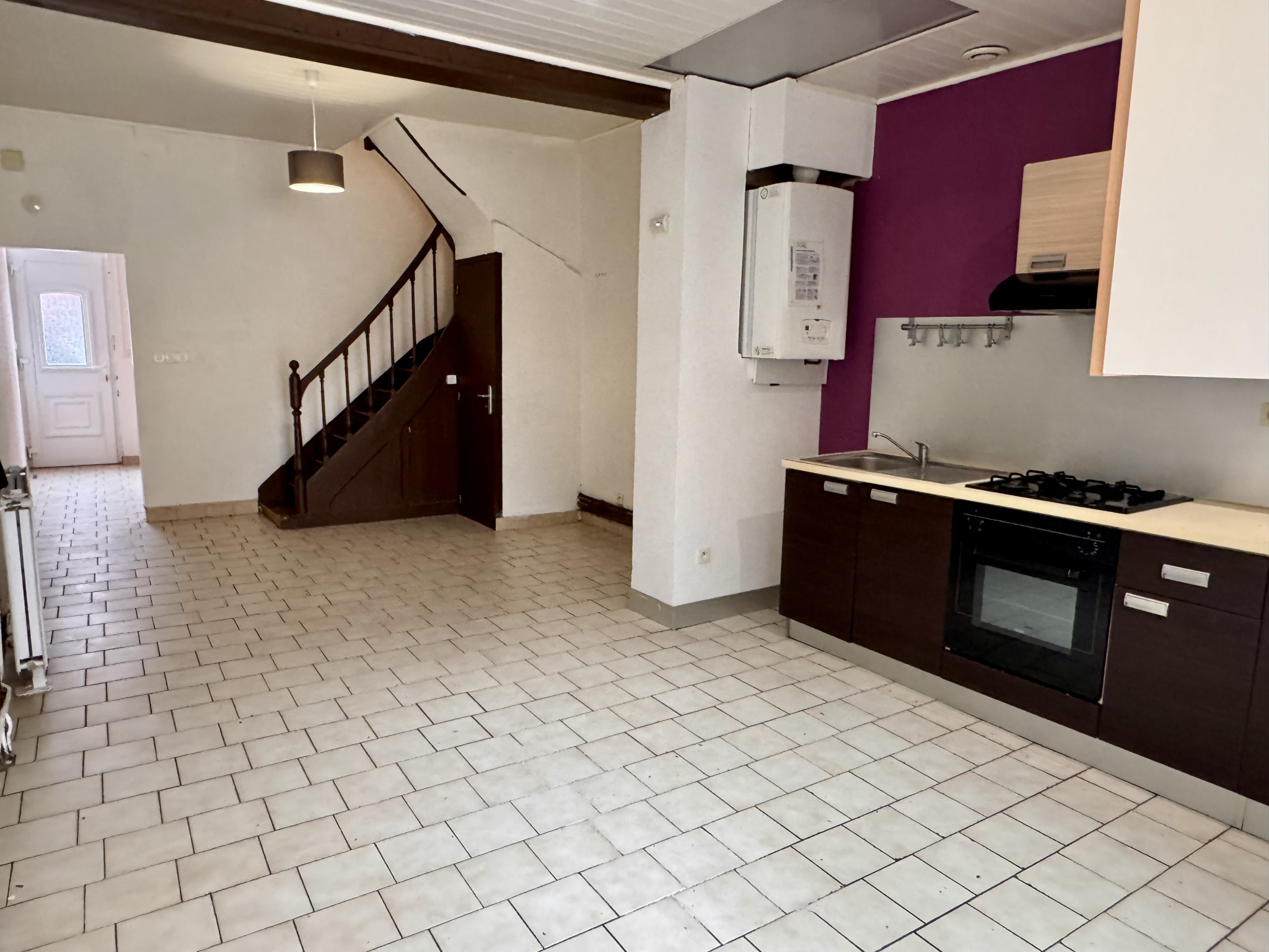 Immo80 – L'immobilier à Amiens et dans la Somme-Marivaux – Amiénoise 65m2 – 2 chbs, bureau & jardin