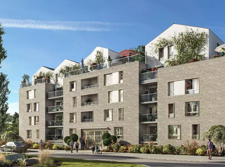 Immo80 – L'immobilier à Amiens et dans la Somme-T2 NEUF AMIENS SUD AVEC TERRASSE ET PARKING