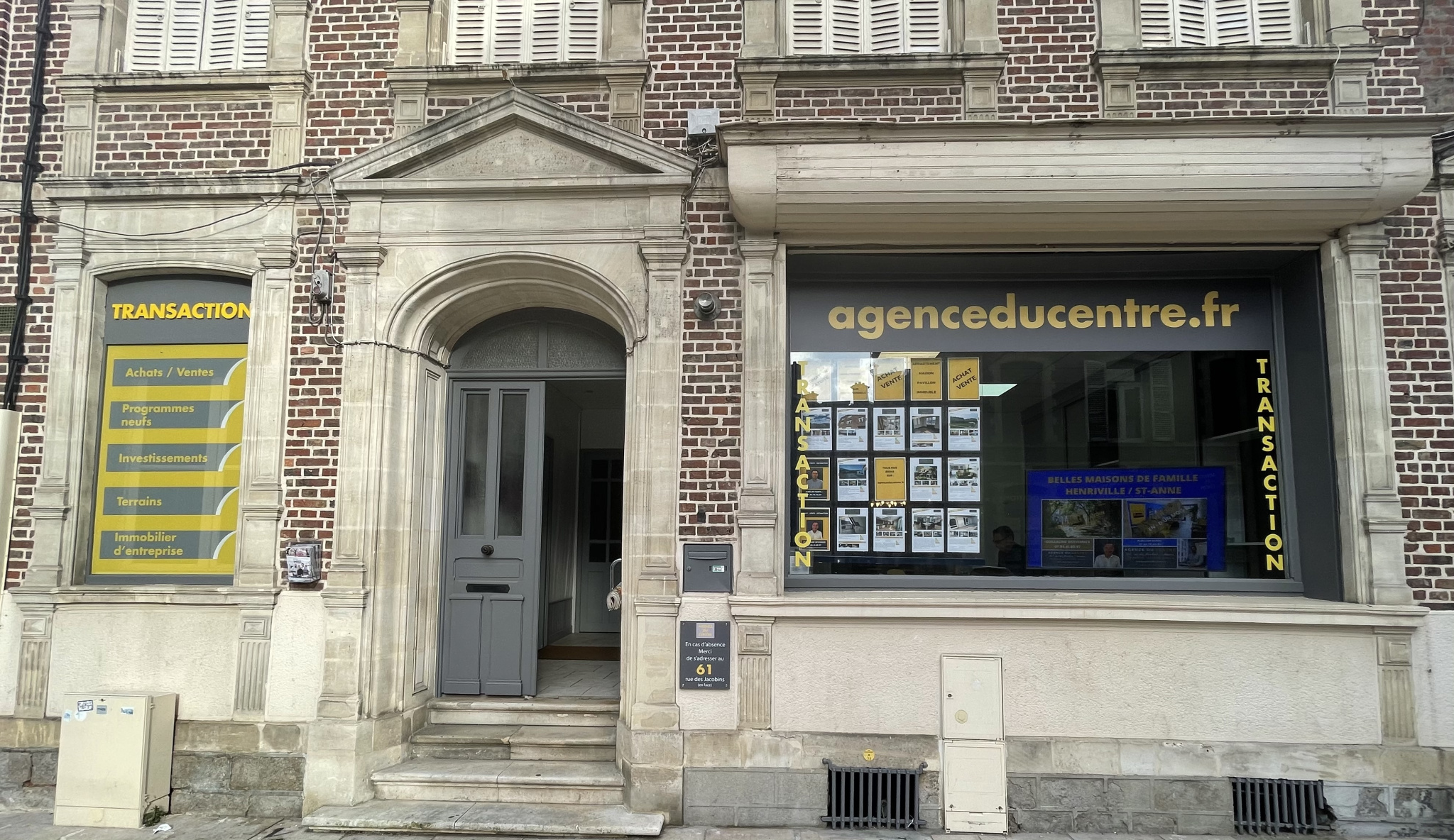 Immo80 – L'immobilier à Amiens et dans la Somme-LOCAL COMMERCIAL  /PROFESSIONNEL HYPER CENTRE