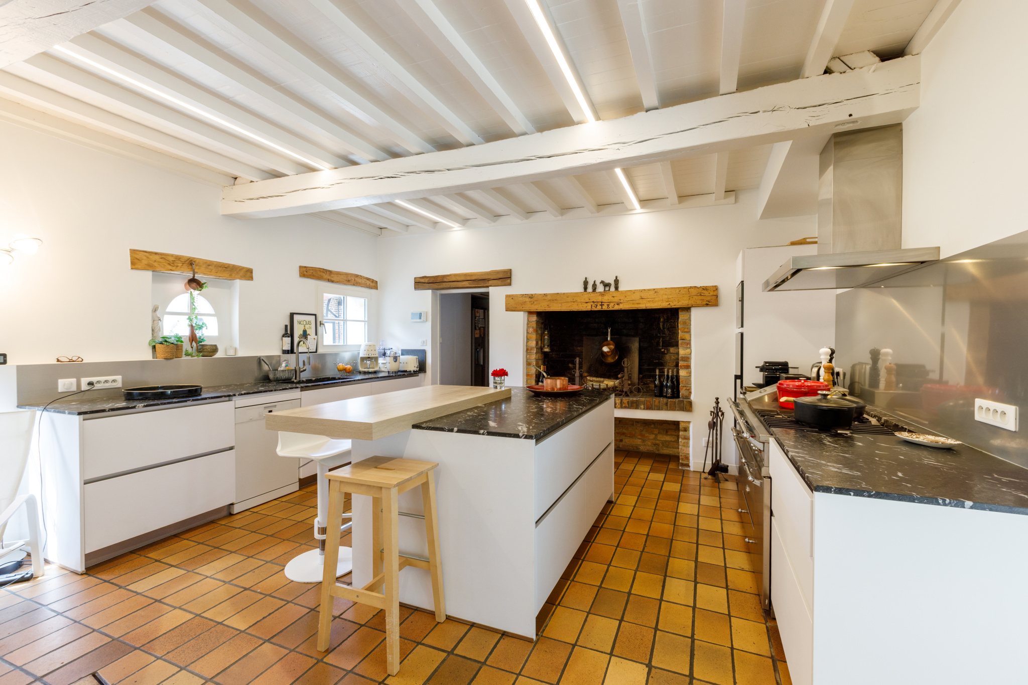 Immo80 – L'immobilier à Amiens et dans la Somme-Superbe maison de campagne rénovée par un architecte
