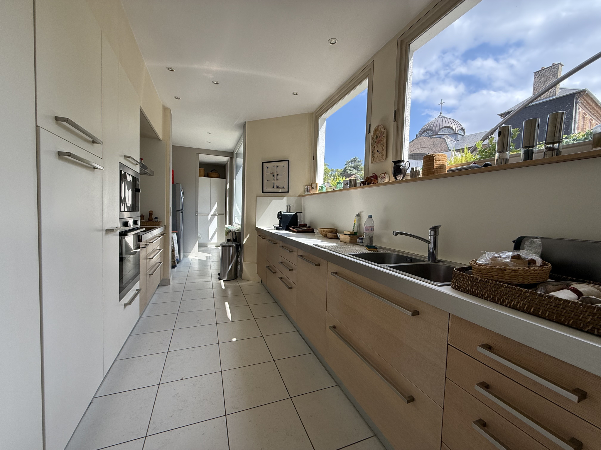 Immo80 – L'immobilier à Amiens et dans la Somme-EXCLUSIVITE AMIENS BAS HENRIVILLE ELEGANTE MAISON BOURGEOISE 306 m2 – PORTE COCHERE ET JARDIN