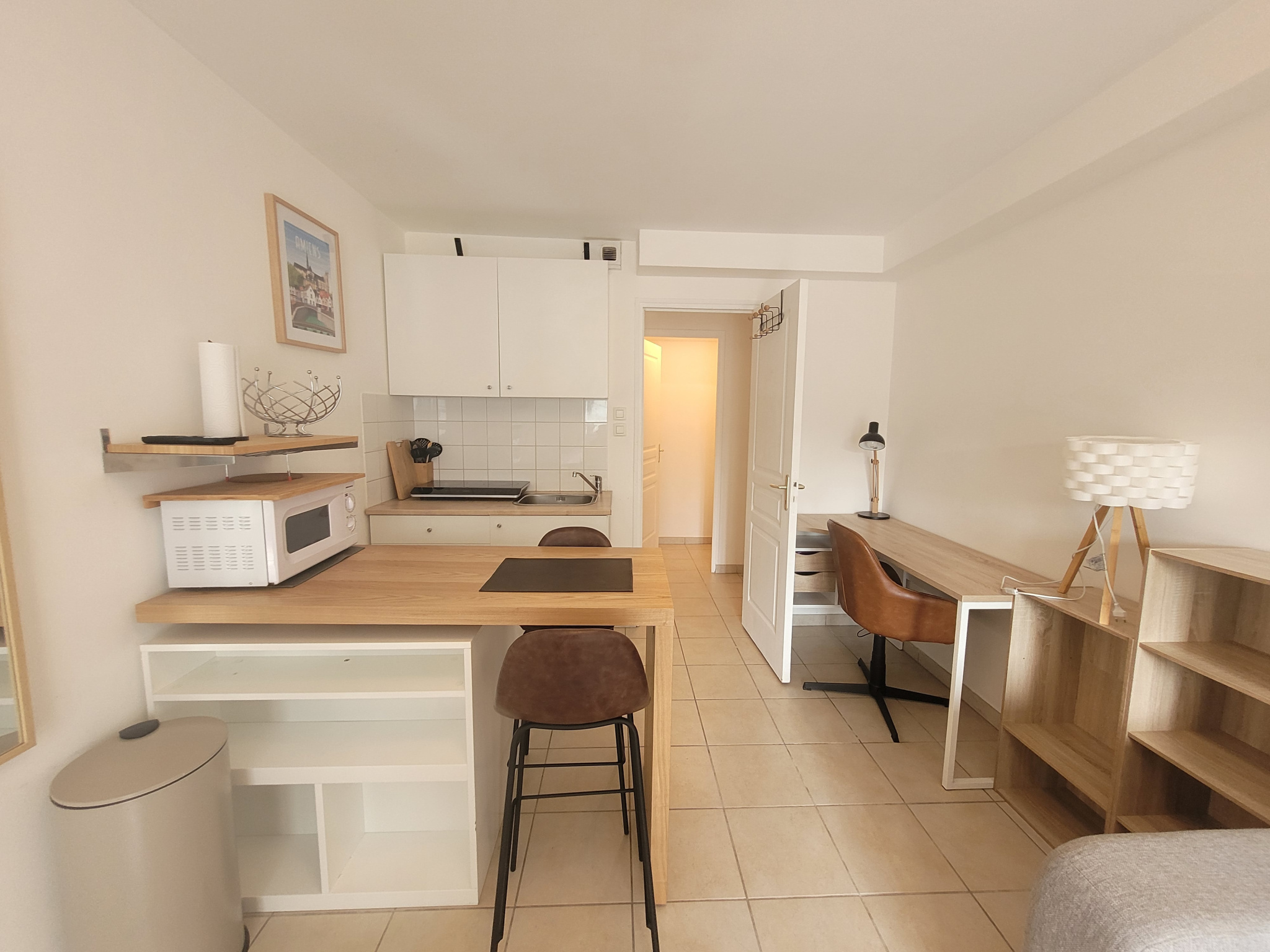 Immo80 – L'immobilier à Amiens et dans la Somme-STUDIO MEUBLÉ AVEC PARKING AMIENS
