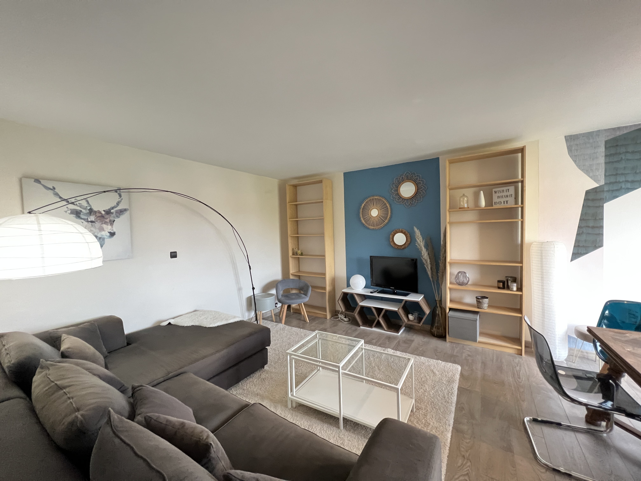 Immo80 – L'immobilier à Amiens et dans la Somme-T3 MEUBLÉ AVEC GARAGE ET BALCON – AMIENS SUD