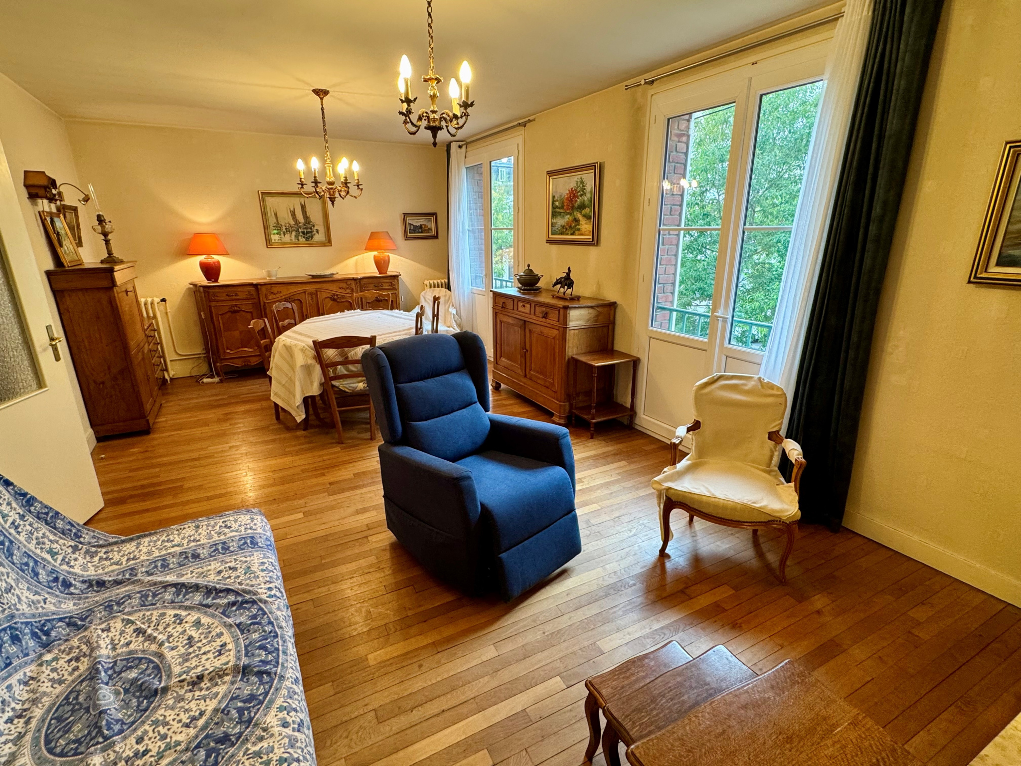 Immo80 – L'immobilier à Amiens et dans la Somme-Hyper centre-ville – T3 87m2 – Terrasse, Cave & Box