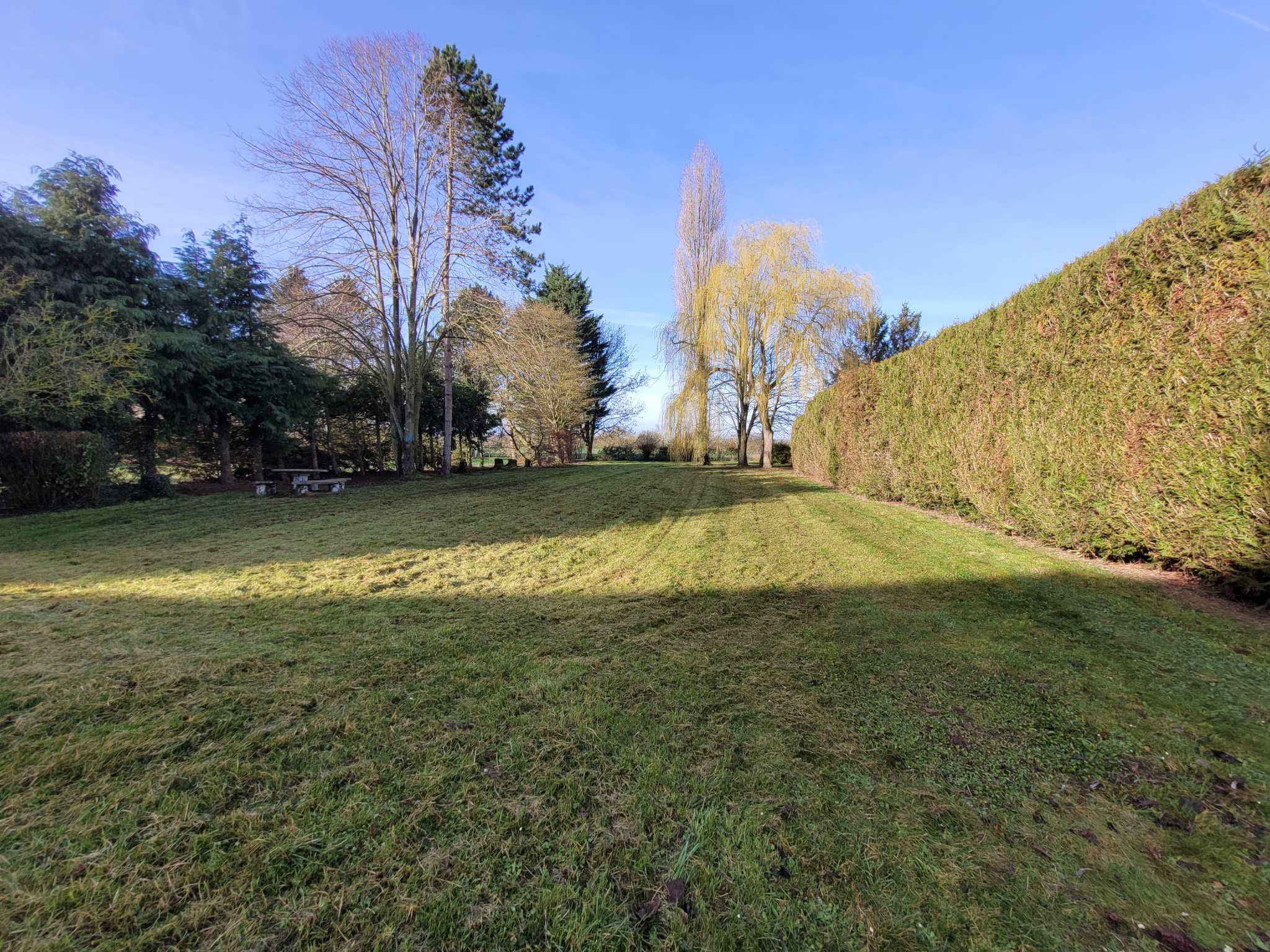 Immo80 – L'immobilier à Amiens et dans la Somme-PAVILLON T4 JARDIN ET GARAGES – SAINS EN AMIENOIS