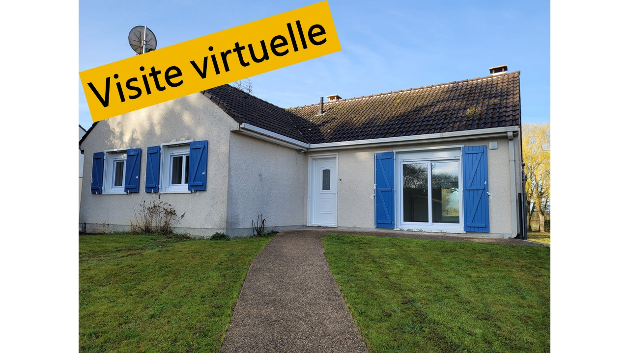 Immo80 – L'immobilier à Amiens et dans la Somme-PAVILLON T4 JARDIN ET GARAGES – SAINS EN AMIENOIS