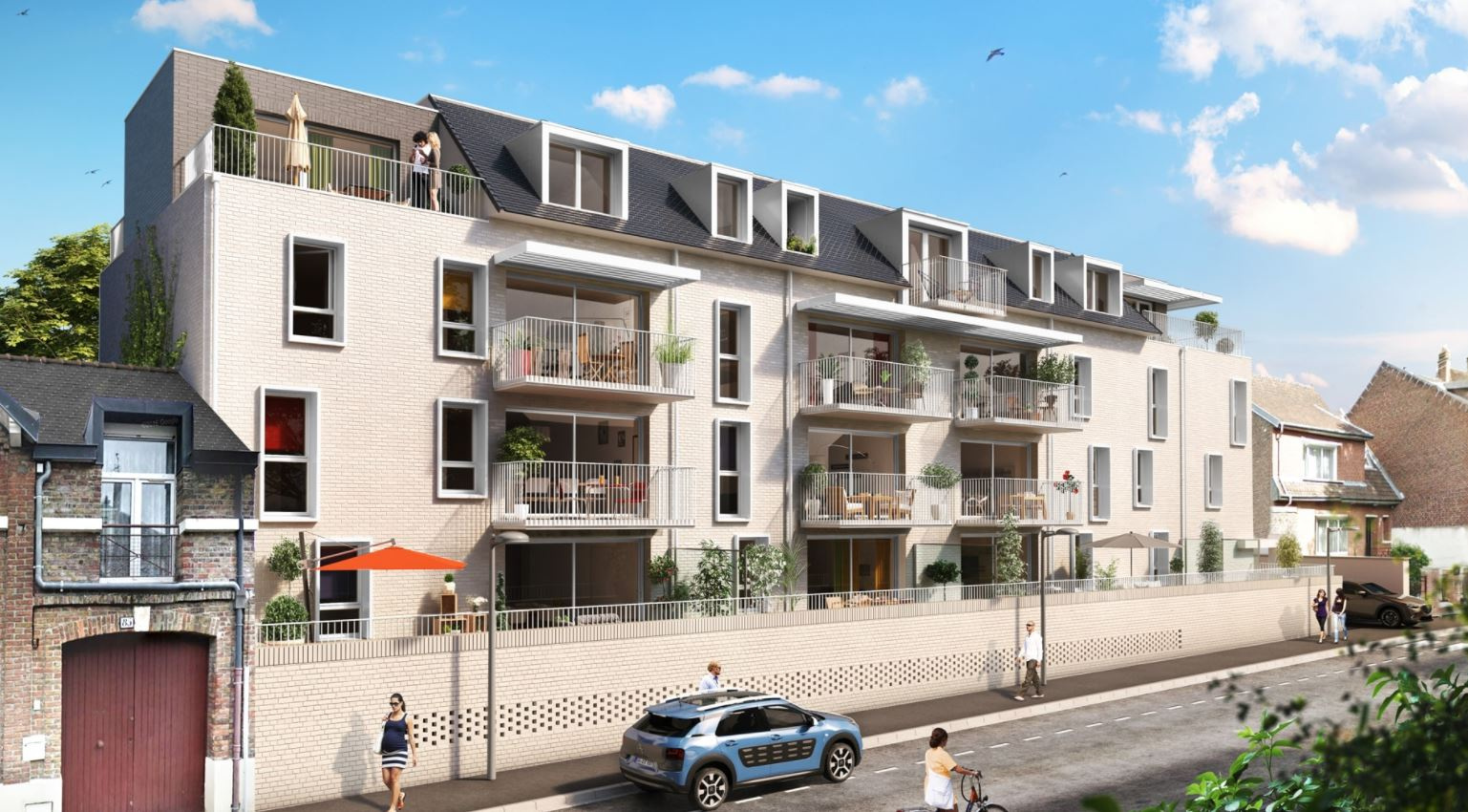 Immo80 – L'immobilier à Amiens et dans la Somme-PARKING A LOUER HENRIVILLE AMIENS