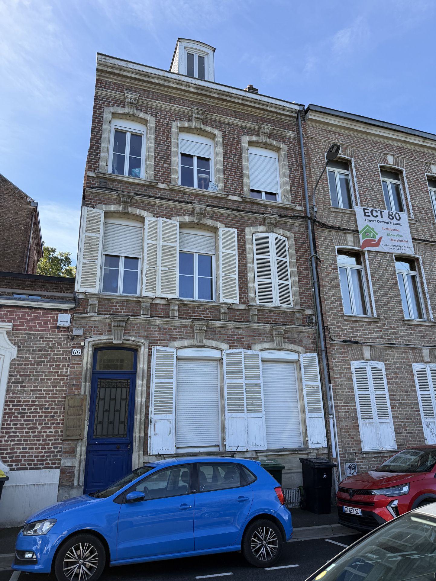 Immo80 – L'immobilier à Amiens et dans la Somme-APPARTEMENT41 m2  AMIENS T2 A RENOVER