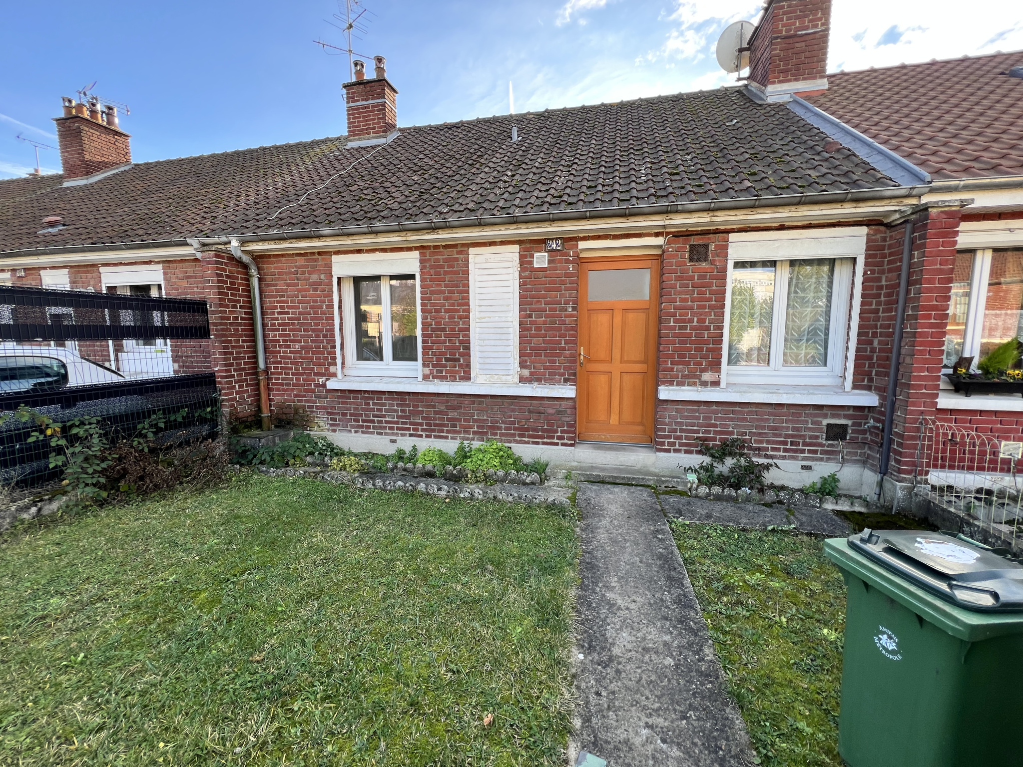 Immo80 – L'immobilier à Amiens et dans la Somme-MAISON T3 AVEC JARDIN ET GARAGE AMIENS