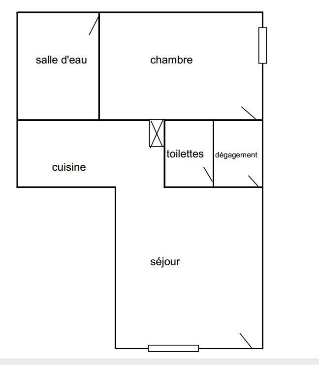 Immo80 – L'immobilier à Amiens et dans la Somme-TYPE 2 MEUBLÉ CENTRE VILLE – AMIENS