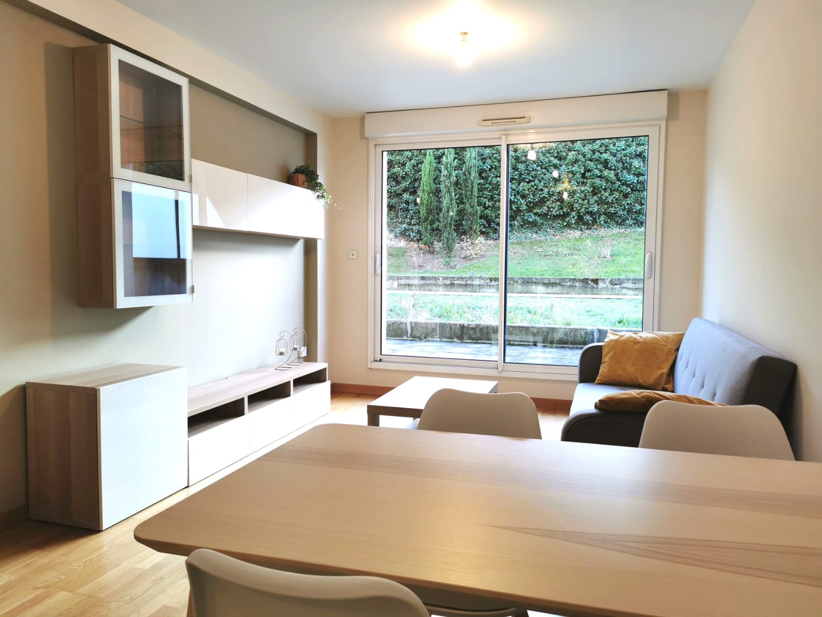 Immo80 – L'immobilier à Amiens et dans la Somme-T2 MEUBLÉ bas Ste Anne  AVEC GARAGE ET JARDIN AMIENS