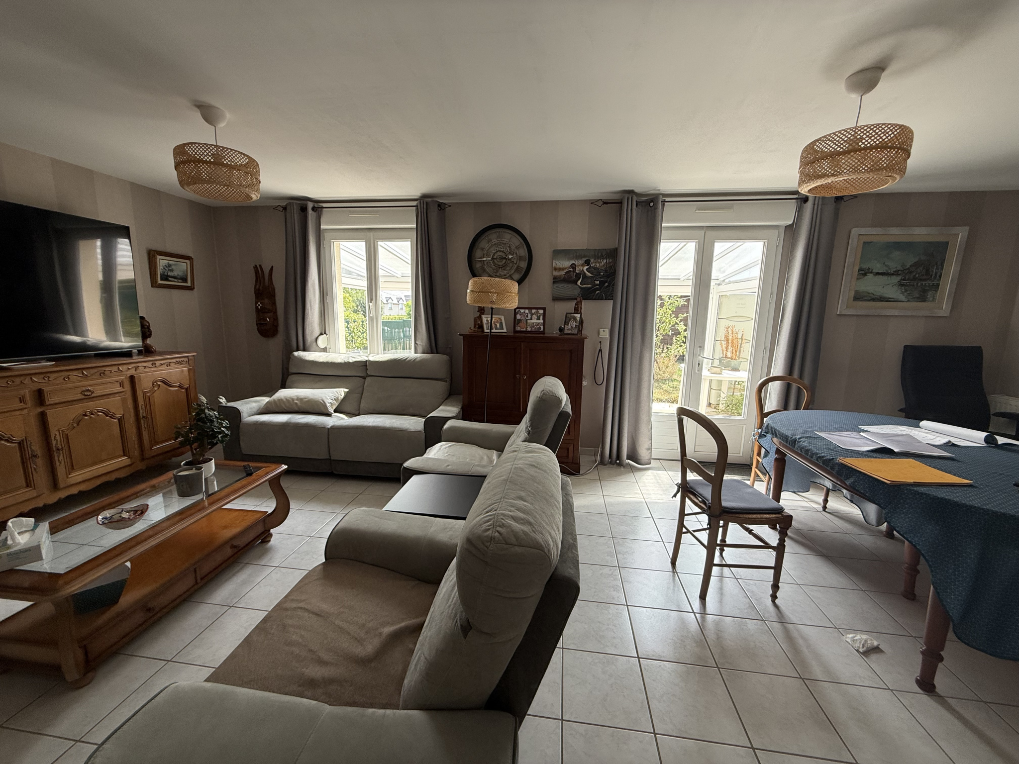 Immo80 – L'immobilier à Amiens et dans la Somme-PAVILLON RECENT T4 DE PLAIN-PIED 90 m2-JARDIN-GARAGE