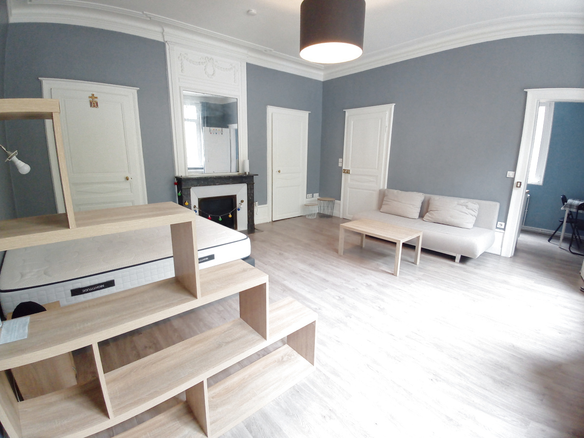 Immo80 – L'immobilier à Amiens et dans la Somme-Grand studio de 41 m2 centre ville