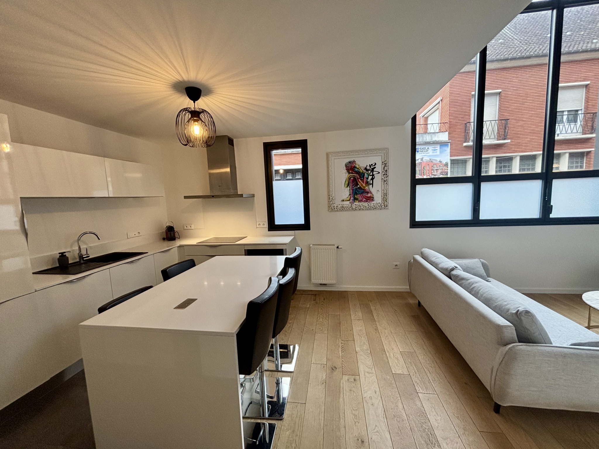 Immo80 – L'immobilier à Amiens et dans la Somme-APPARTEMENT DUPLEX MEUBLÉ AMIENS