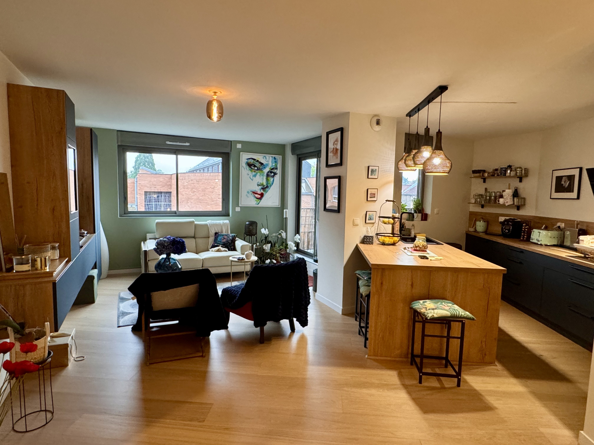 Immo80 – L'immobilier à Amiens et dans la Somme-Sainte-Anne – Apt T4 – Terrasse – Box