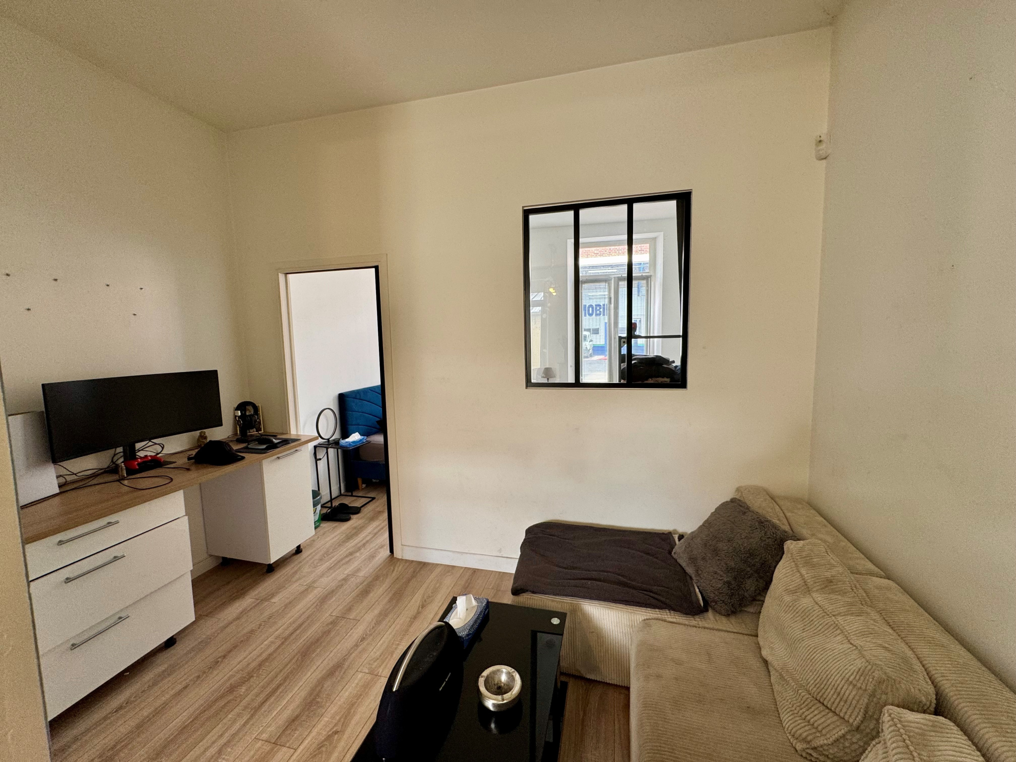 Immo80 – L'immobilier à Amiens et dans la Somme-Hyper centre-ville – T2 traversant – RDC – Cave