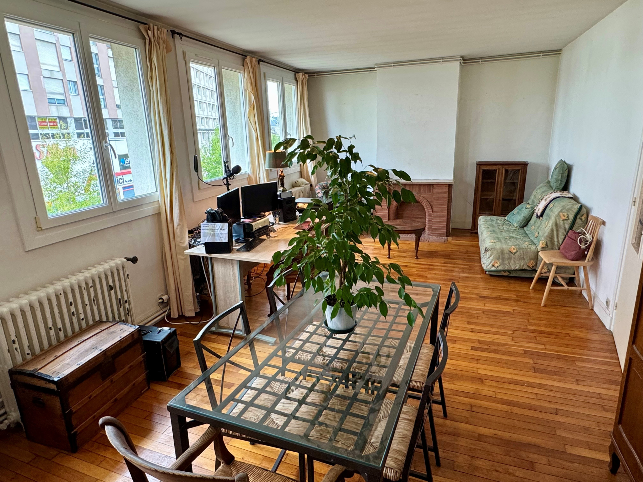Immo80 – L'immobilier à Amiens et dans la Somme-Hyper centre-ville – T3 87m2 – Cave & Box