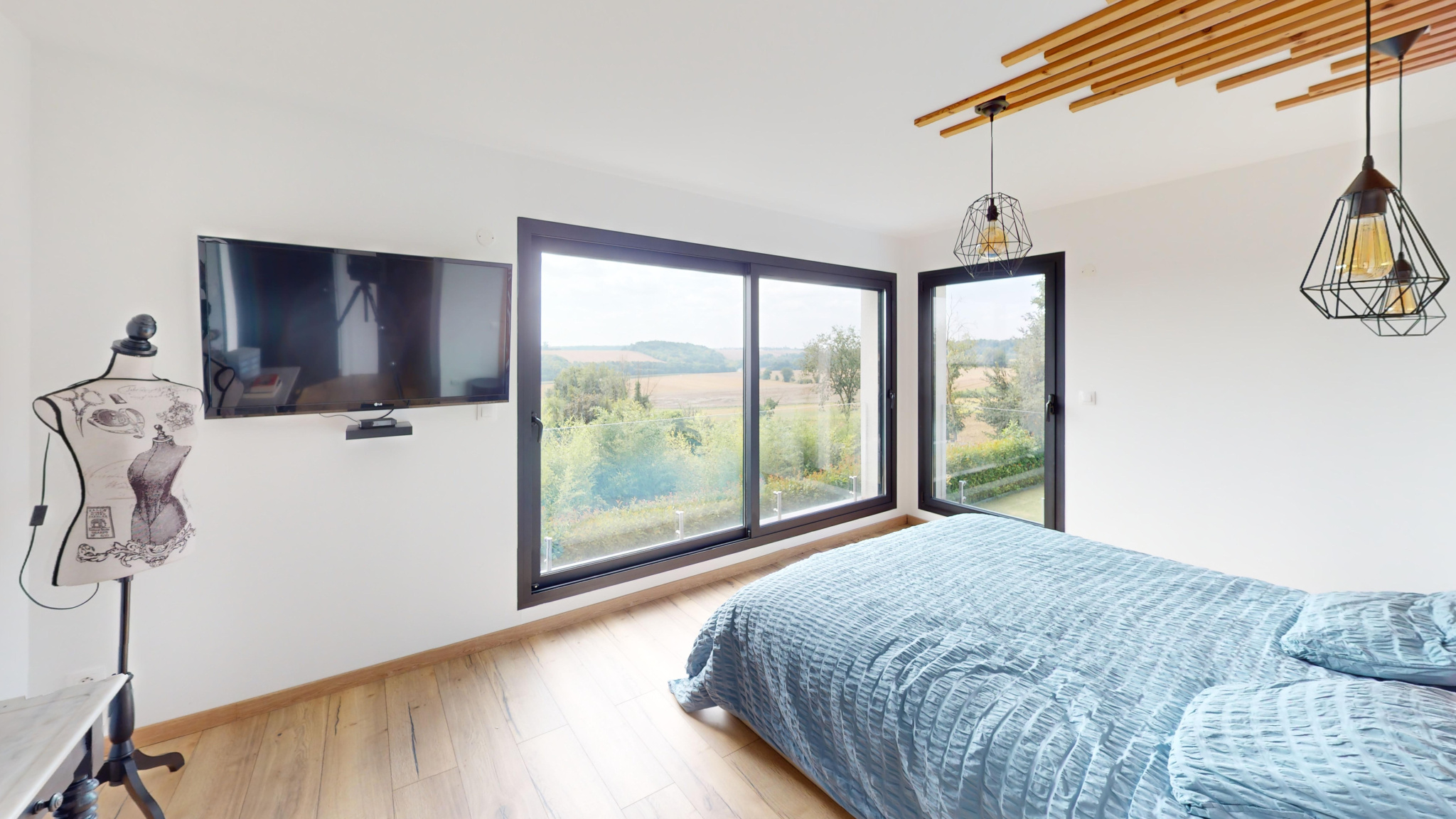 Immo80 – L'immobilier à Amiens et dans la Somme-Maison d’architecte de standing 295m2   Sains-en-Amiénoise (Métropole Sud d’Amiens)