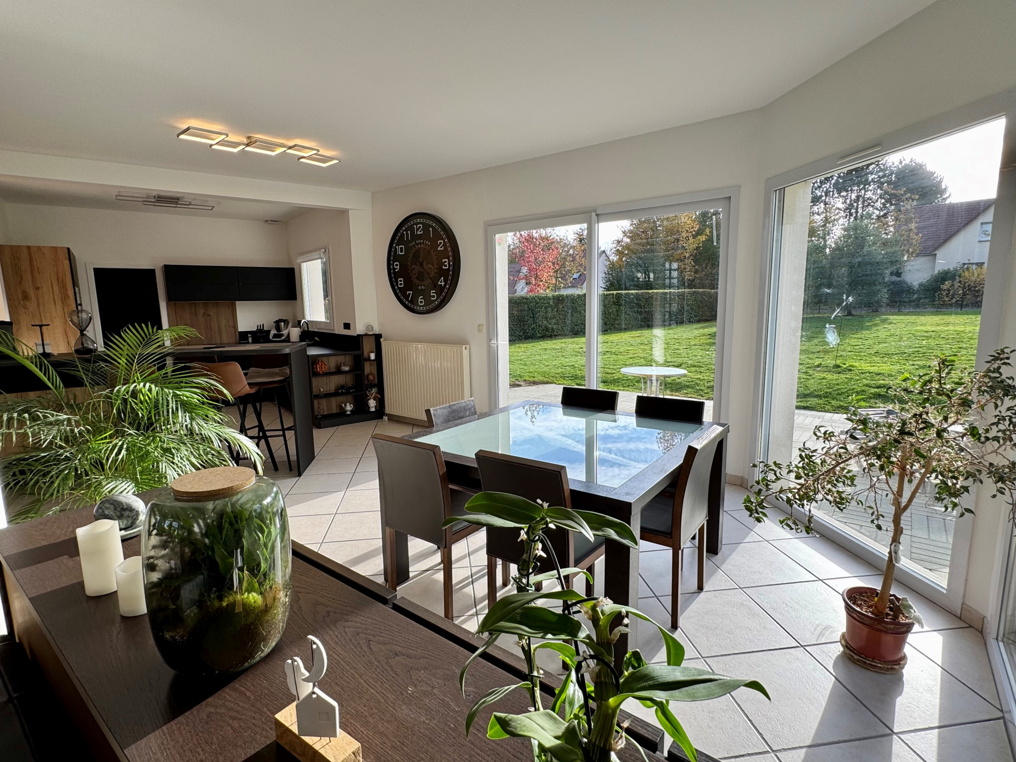 Immo80 – L'immobilier à Amiens et dans la Somme-Sains-en-Amiénois – Pavillon 136m2 – 3 chambres – Garage – Jardin