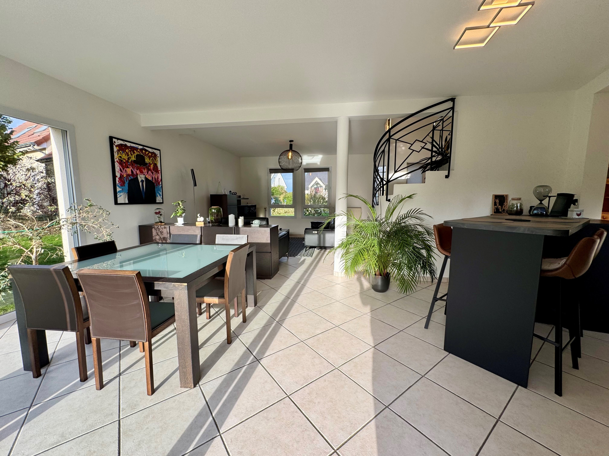 Immo80 – L'immobilier à Amiens et dans la Somme-Sains-en-Amiénois – Pavillon 136m2 – 3 chambres – Garage – Jardin