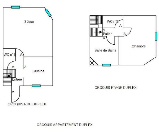Immo80 – L'immobilier à Amiens et dans la Somme-DUPLEX TYPE 2 BAS HENRIVILLE – AMIENS