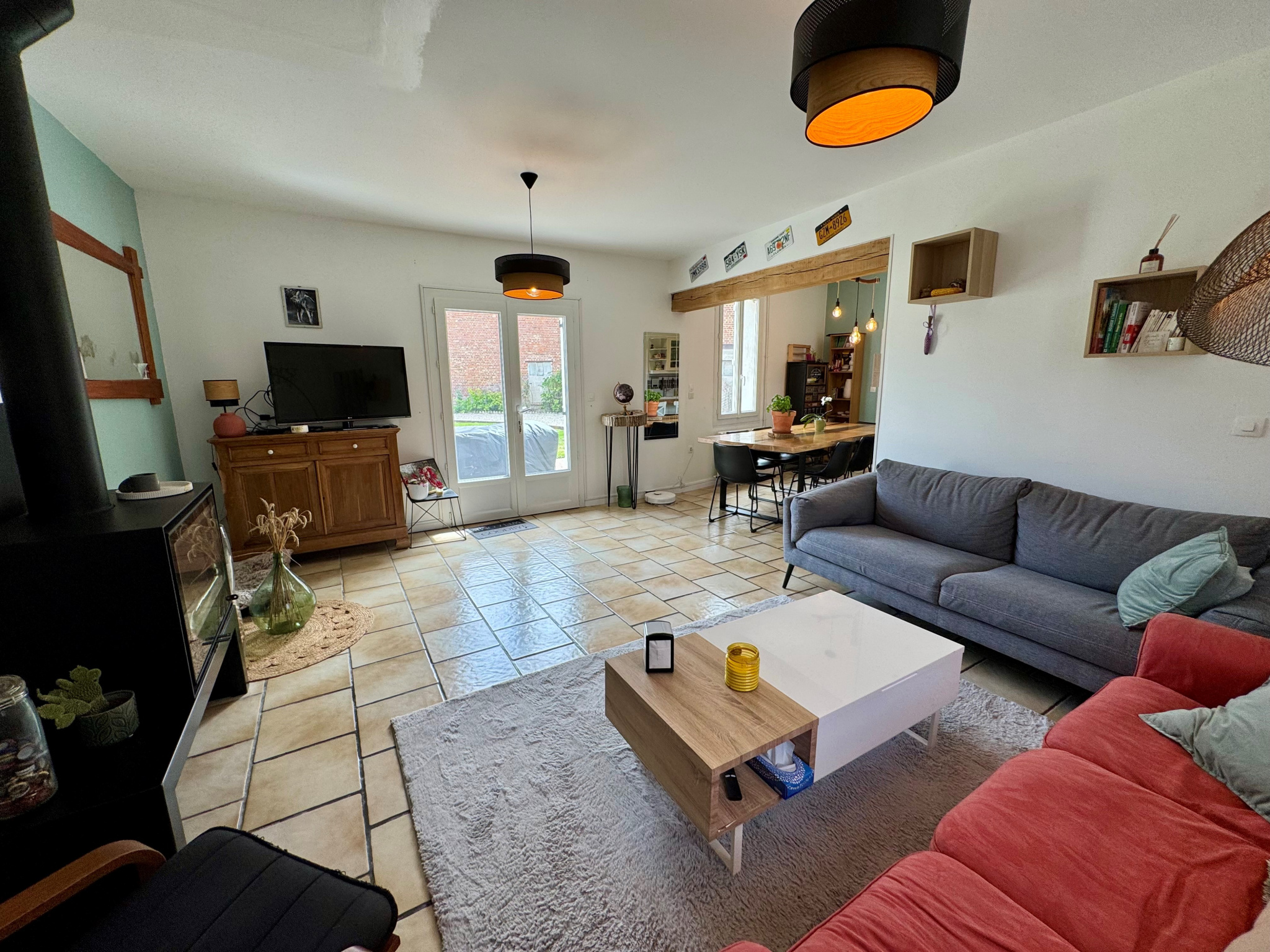Immo80 – L'immobilier à Amiens et dans la Somme-Gratibus – Montdidier – Maison 152m2 – 5 Chambres, Garage & Jardin