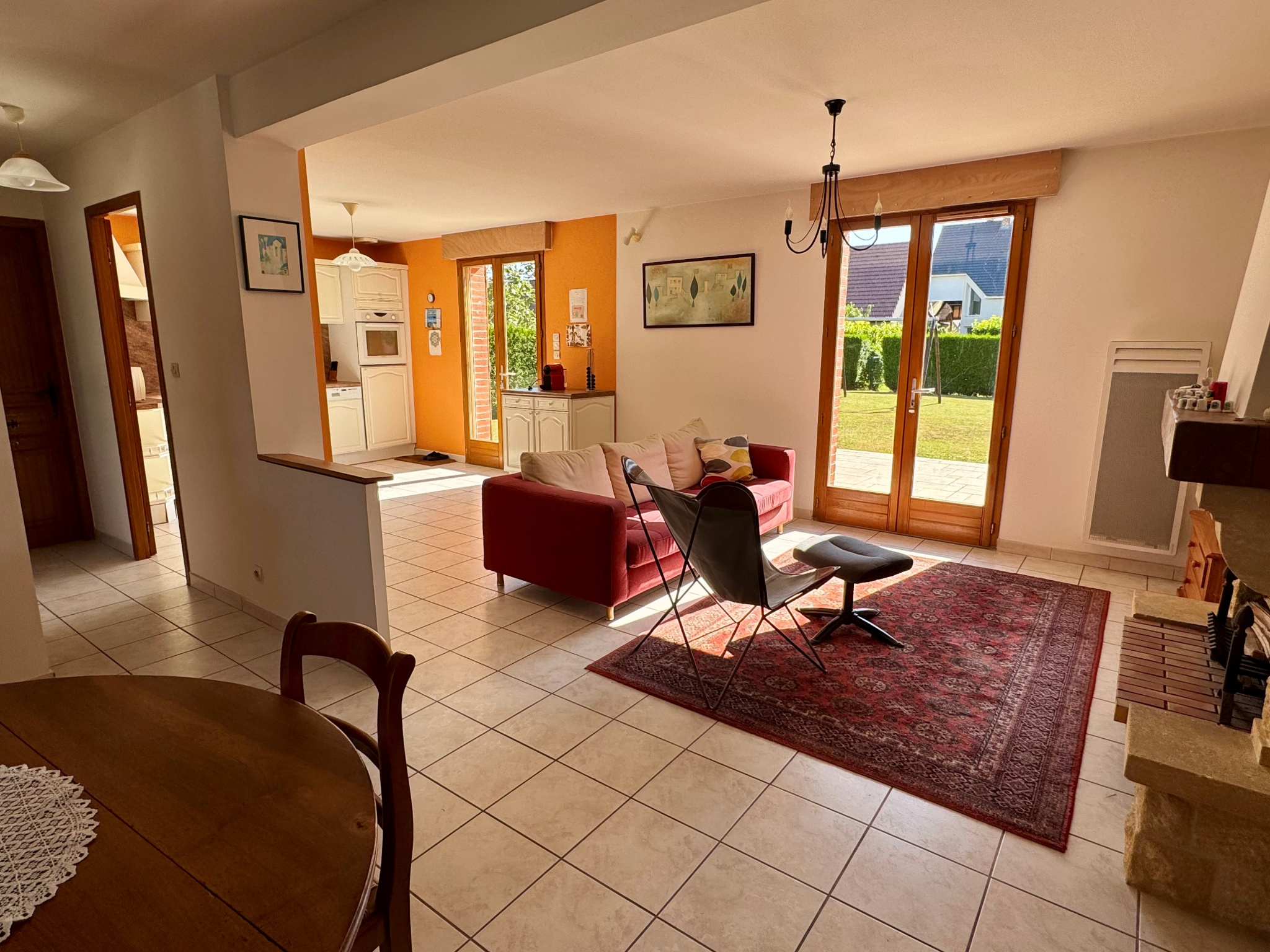 Immo80 – L'immobilier à Amiens et dans la Somme-Saint-Ladre – Pavillon 94m2 avec sous-sol complet & jardin