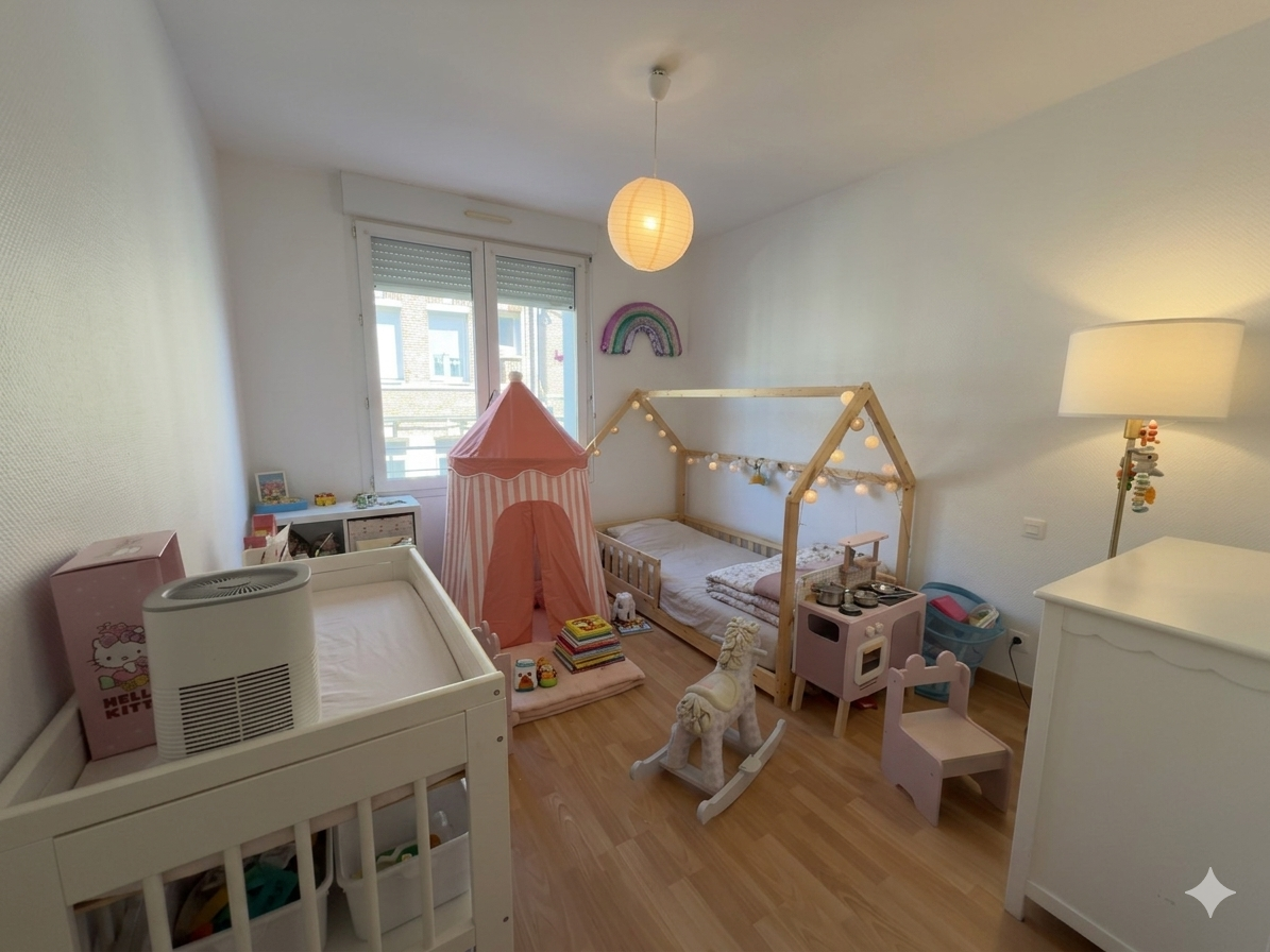 Immo80 – L'immobilier à Amiens et dans la Somme-APPARTEMENT T3 70M2 PARKING + CAVE