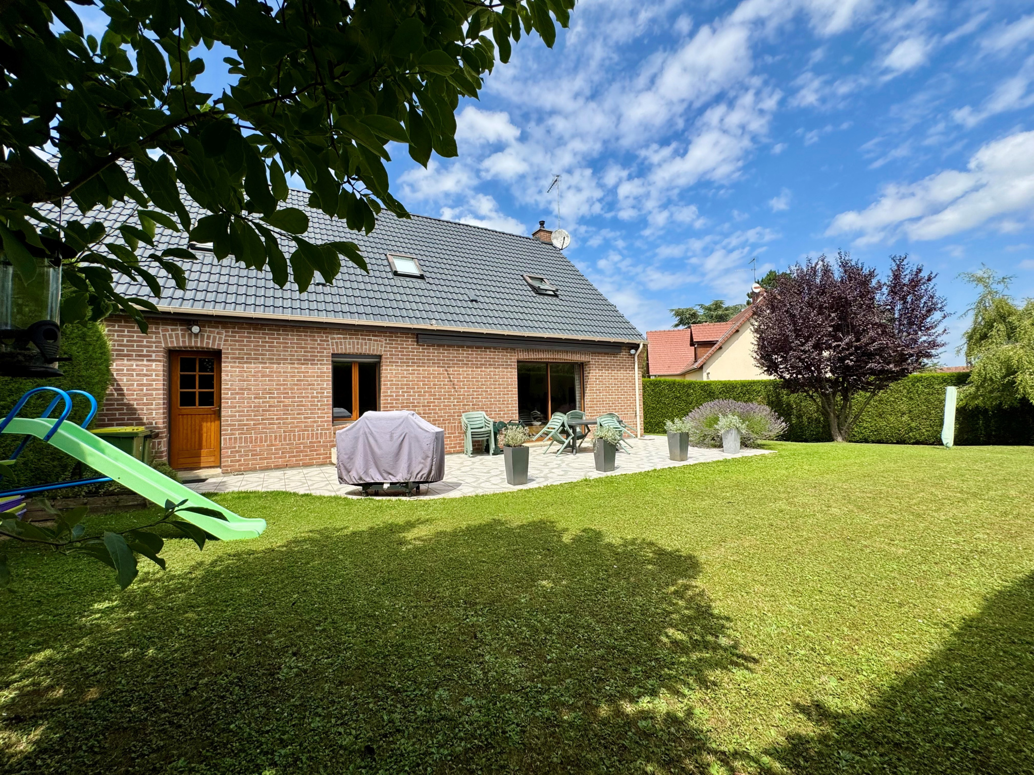 Immo80 – L'immobilier à Amiens et dans la Somme-Cagny – Pavillon 136m2 – 4 Chambres – Garage / Jardin
